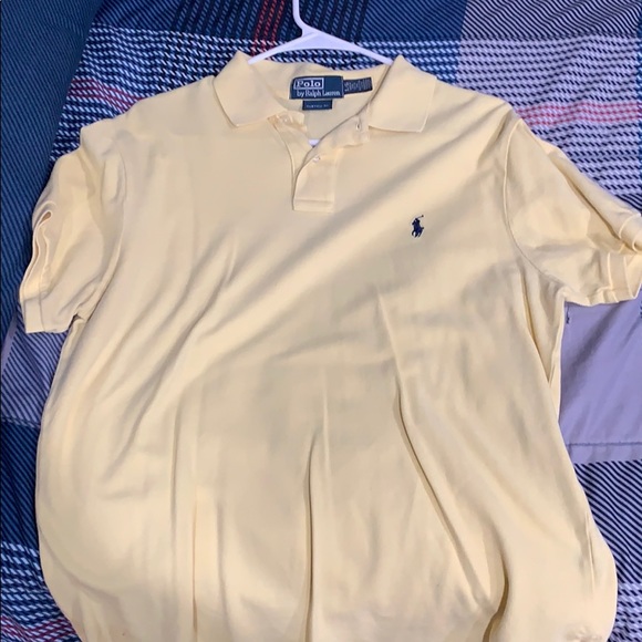 Yellow Short Sleeve Golf Polo - Picture 1 of 1